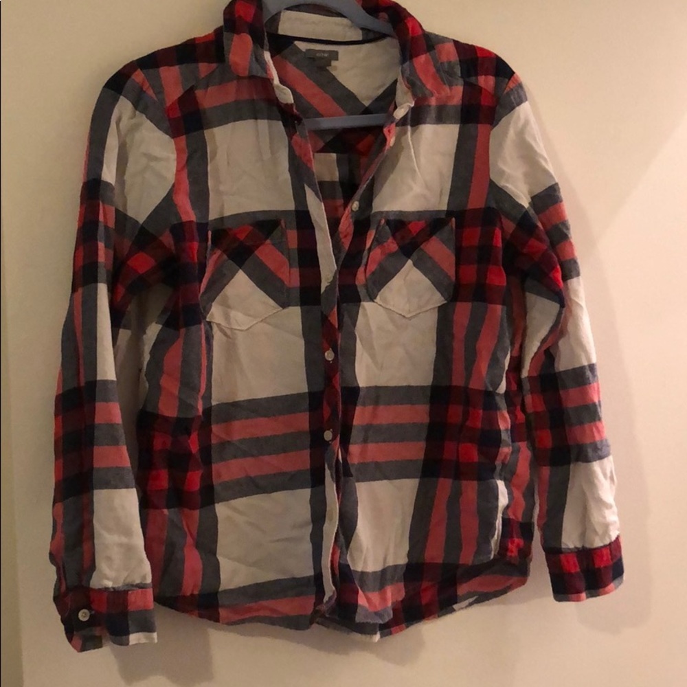 Aerie plaid button up!!
